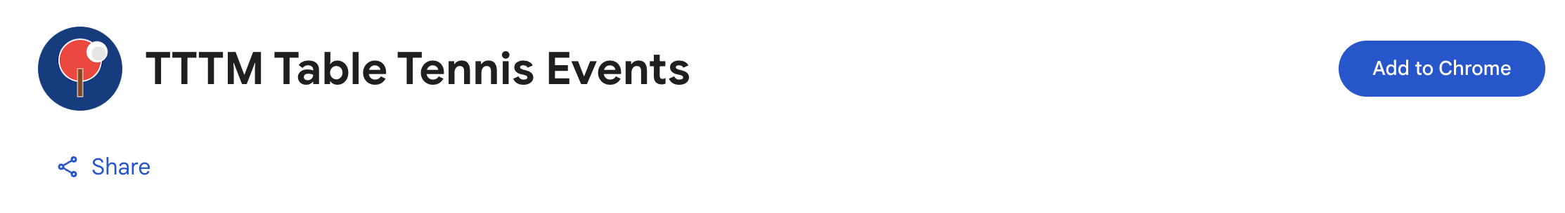 דף Chrome Web Store עם התוסף